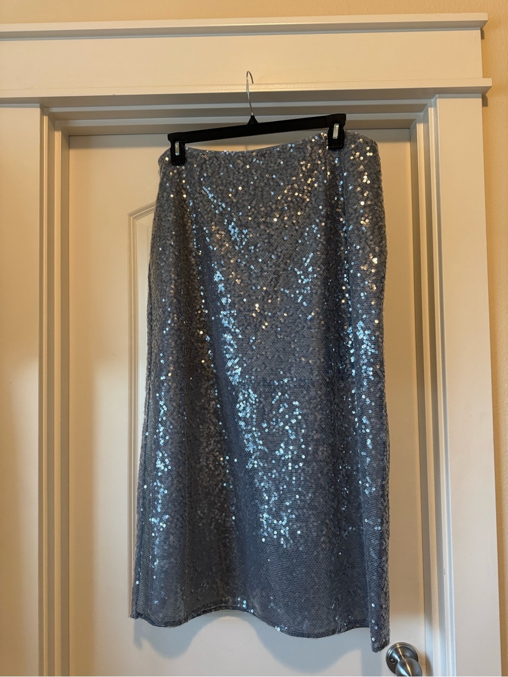 Sequin Midi Skirt